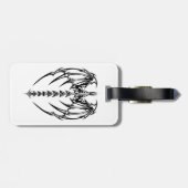 Drachenflügel Gepäckanhänger (Rückseite horizontal)