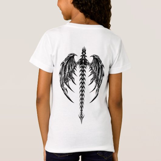 Drachenflügel T-Shirt (Rückseite)