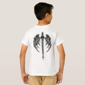 Drachenflügel T-Shirt (Schwarz voll)