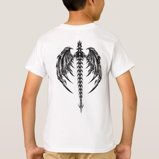 Drachenflügel T-Shirt (Rückseite)