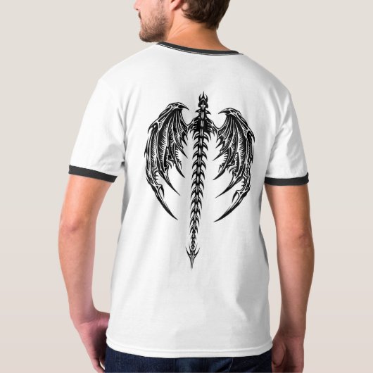 Drachenflügel T-Shirt (Rückseite)