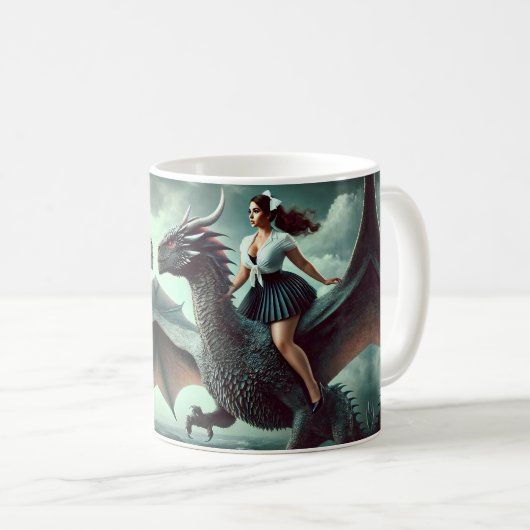 Drachenfreund Kaffeetasse (VorderseiteRechts)