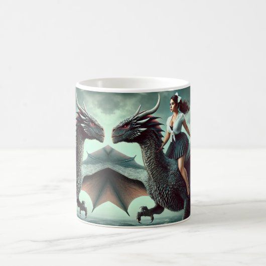 Drachenfreund Kaffeetasse (Mittel)