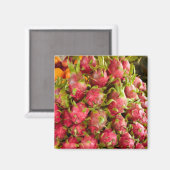 Drachenfrucht | Can Duoc Markt Magnet (Vorderseite/Rückseite)