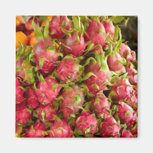 Drachenfrucht   Can Duoc Markt Magnet