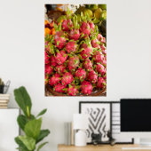 Drachenfrucht | Can Duoc Markt Poster (Heimbüro)