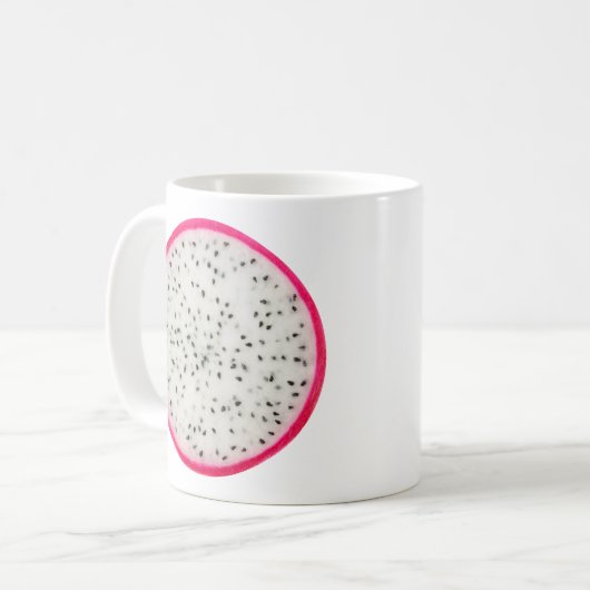 Drachenfrucht Kaffeetasse (Vorderseite Links)