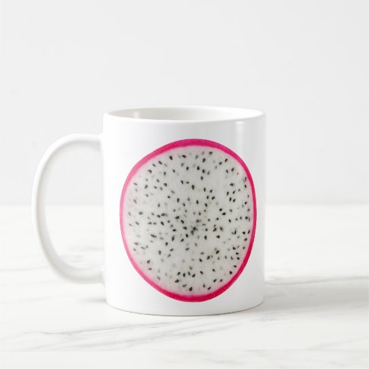 Drachenfrucht Kaffeetasse (Links)
