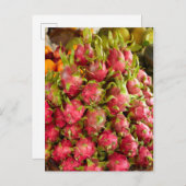 Drachenfrucht| Markt für Dosen Postkarte (Vorne/Hinten)