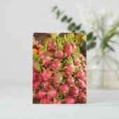 Drachenfrucht| Markt für Dosen Postkarte (Stehend Vorderseite)