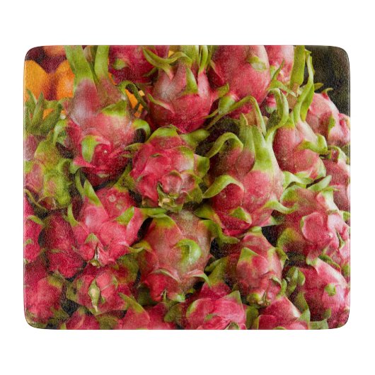 Drachenfrucht| Markt für Dosen Schneidebrett (Vorderseite)