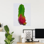 Drachenfrucht Poster (Heimbüro)
