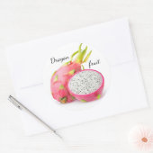 Drachenfrucht Runder Aufkleber (Umschlag)