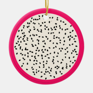 Drachenfrucht, stylisiert keramik ornament