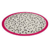 Drachenfrucht, stylisiert schneidebrett (Ecke)