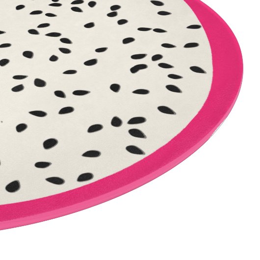 Drachenfrucht, stylisiert schneidebrett (Ecke)