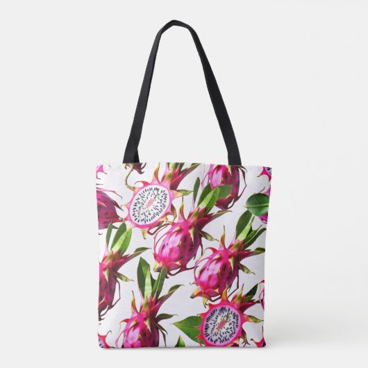 Drachenfruchtmuster Tasche (Rückseite)