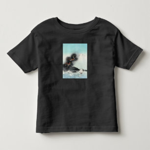 Drachenfurie-Seeschlacht um den Fuji, Japan Kleinkind T-shirt