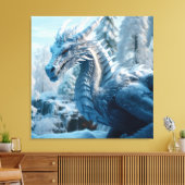 Dracheng Welt Leinwanddruck (Insitu (Wohnzimmer))