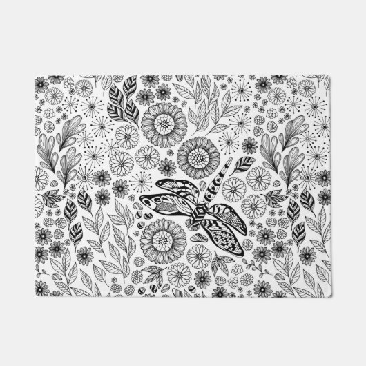 Drachengarten Fußmatte (Vorderseite)