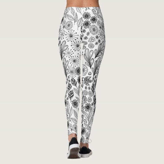 Drachengarten Leggings (Rückseite)