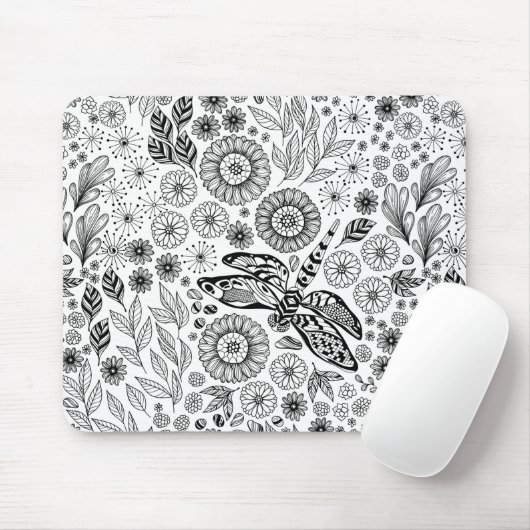 Drachengarten Mousepad (Mit Mouse)