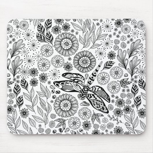 Drachengarten Mousepad (Vorne)