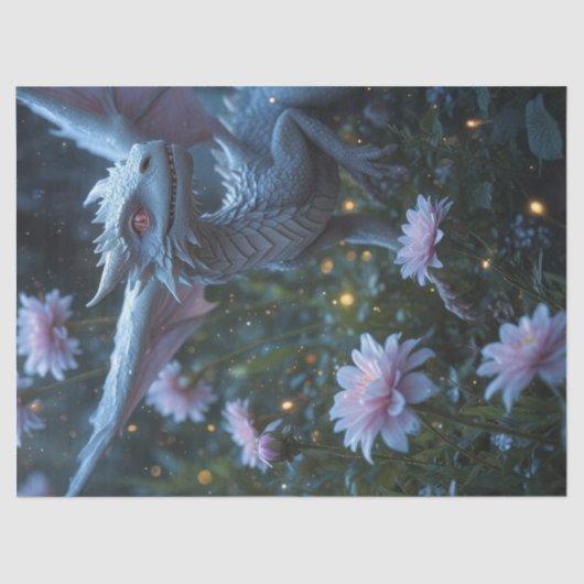 Drachengarten Seidenpapier (Vorderseite)