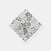 Drachengarten Serviette (Ecke)