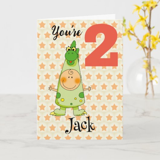 Drachengeburt (personalisiert) karte (Gelbe Blume)