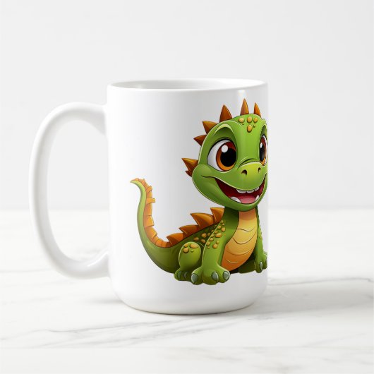 Drachengedachte Kinder trinken Tasse (Links)