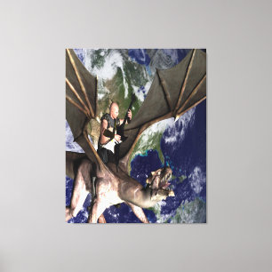 Drachengesang 2 leinwanddruck