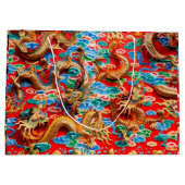 Drachengeschenk Große Geschenktüte (Rückseite)