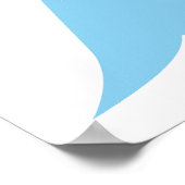Drachengestalteter Buchstabe A, Drachenschrift, Mo Poster (Ecke)