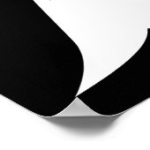 Drachengestalteter Buchstabe A, Drachenschrift, Mo Poster (Ecke)