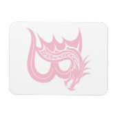 Drachengestalteter Buchstabe B, Dragonalphabet, Mo Magnet (Horizontal)