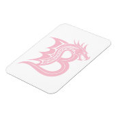Drachengestalteter Buchstabe B, Dragonalphabet, Mo Magnet (Linke Seite)
