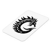 Drachengestalteter Buchstabe C, Drachenalphabet, M Magnet (Linke Seite)