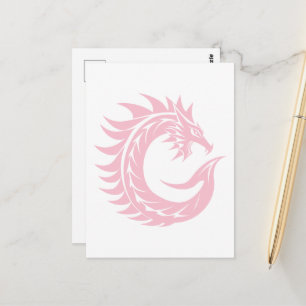 Drachengestalteter Buchstabe C, Drachenalphabet, M Postkarte