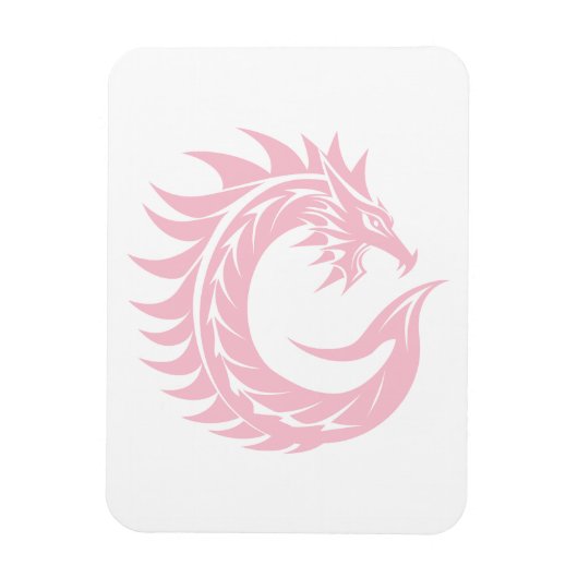 Drachengestalteter Buchstabe C, Dragonalphabet, Mo Magnet (Vertikal)