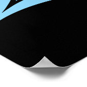 Drachengestalteter Buchstabe E, Dragonalphabet, Mo Poster (Ecke)