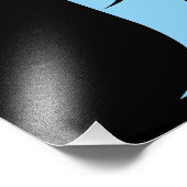 Drachengestalteter Buchstabe F, Drachenschrift, Mo Fotodruck (Ecke)