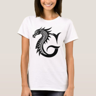 Drachengestalteter Buchstabe G, Drachenalphabet, M T-Shirt