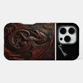 Drachengipfel iPhone Hülle (Rückseite (Horizontal))