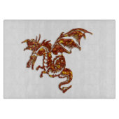 Drachenglas Schneidebrett (Vorderseite)