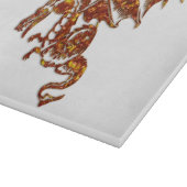 Drachenglas Schneidebrett (Ecke)