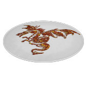 Drachenglas Schneidebrett (Ecke)