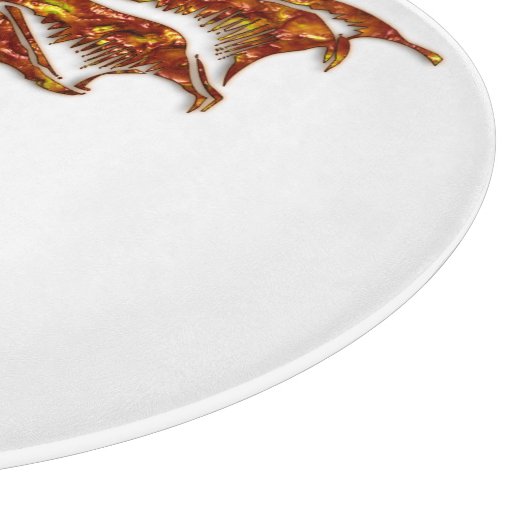 Drachenglas Schneidebrett (Ecke)