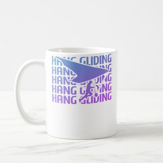 Drachengleiten Hängegleiter Kaffeetasse (Links)