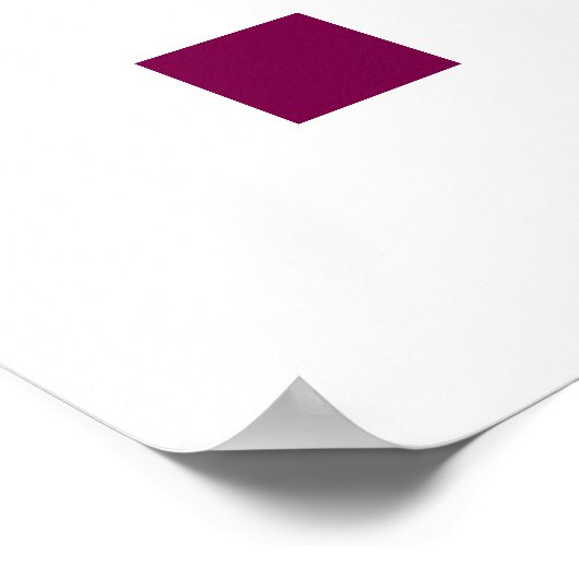 Drachengott Poster (Ecke)